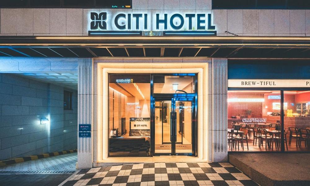 Wonju City Hotel Hyeoksin Exterior photo